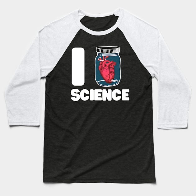 science Baseball T-Shirt by CurlyDesigns